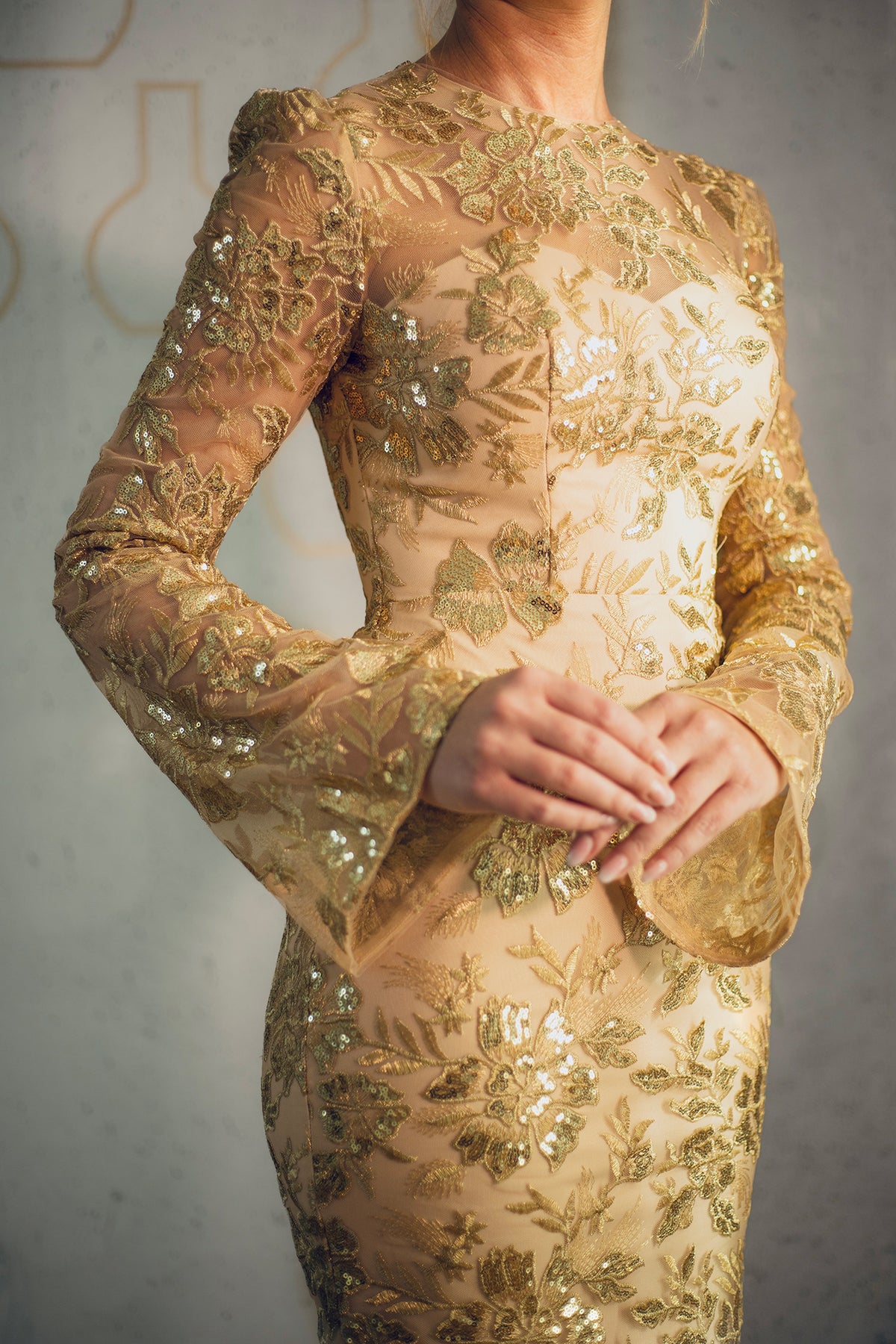 GOLDEN ELEGANCE GOWN