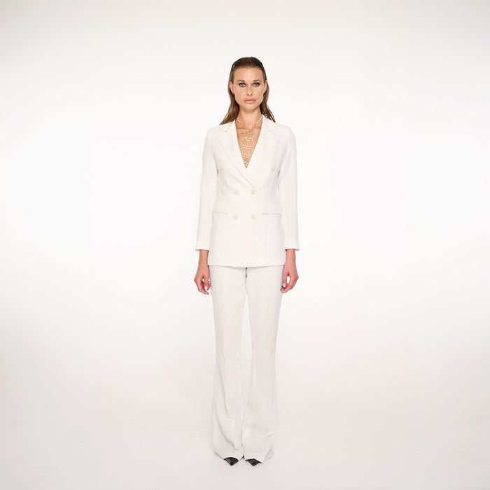 BLAZER IVORY ELEGANCE ENSEMBLE - Roses by Lana