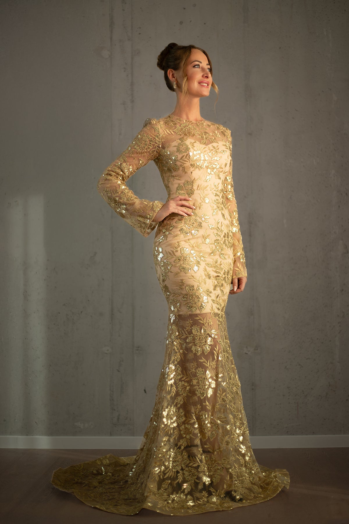 GOLDEN ELEGANCE GOWN